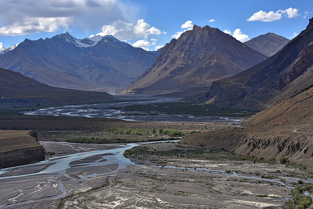 Kaza on Day 2 of Spiti Itinerary