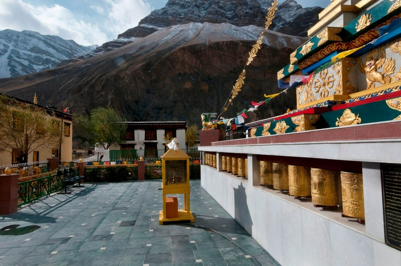 Tabo monastery prayer bells images latest November 2025