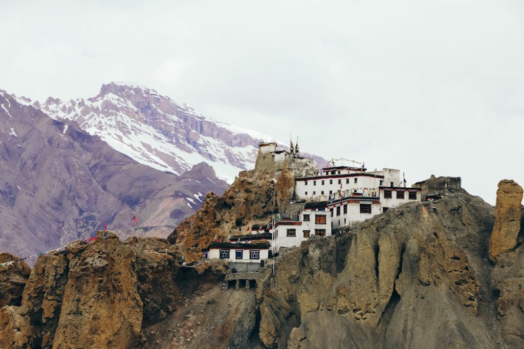 How to reach Dhankar Monastery